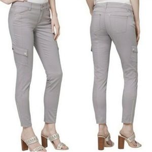WHBM Skinny Ankle Utility Jean